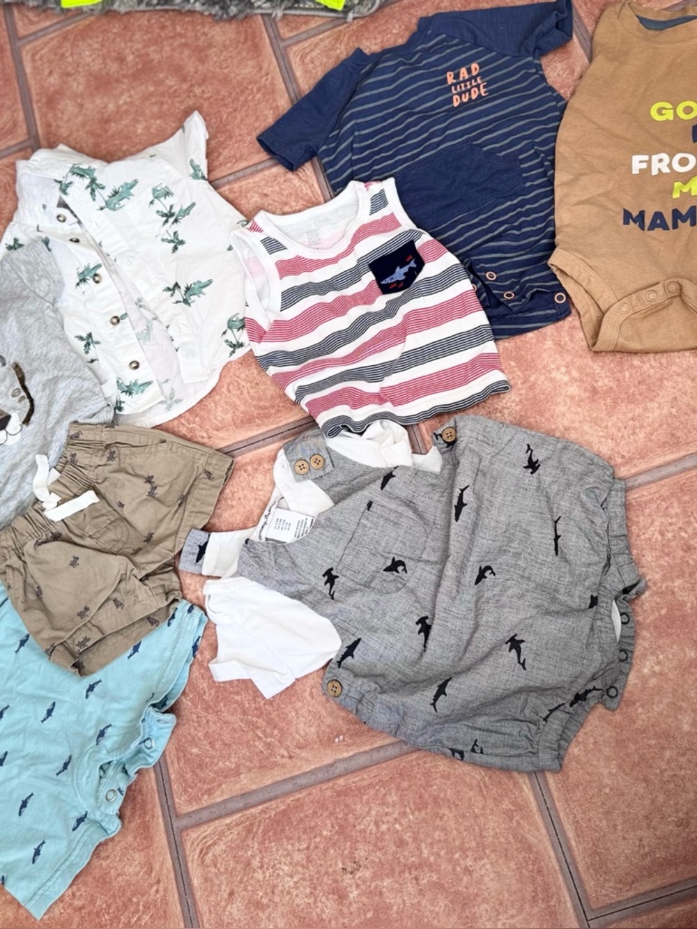 3-6 month baby clothes